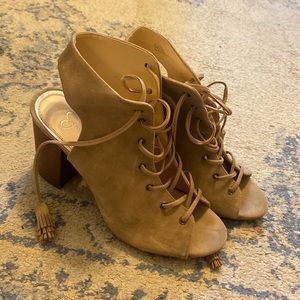 Jessica Simpson lace up heels